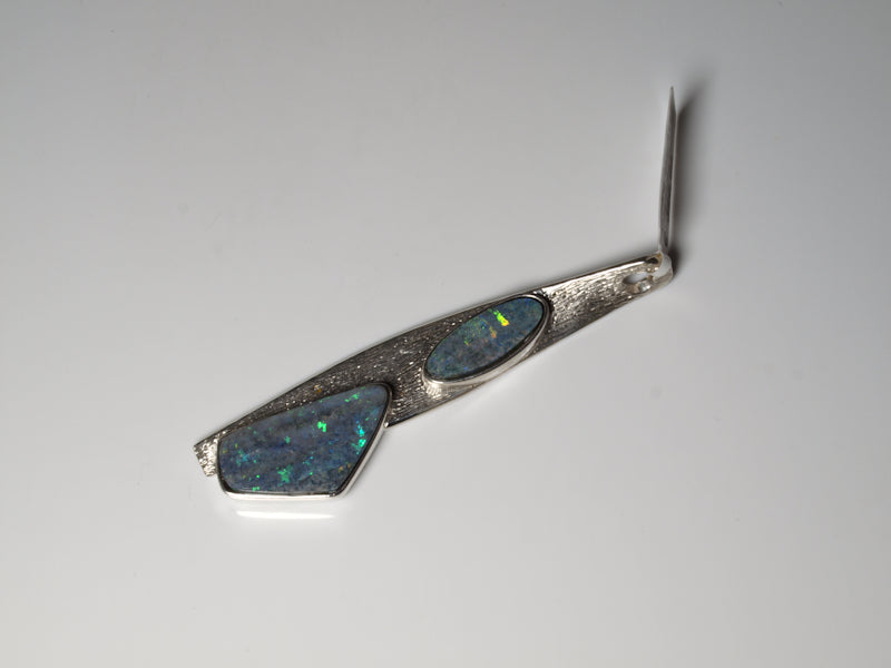 Opal Australien Anhänger Silber