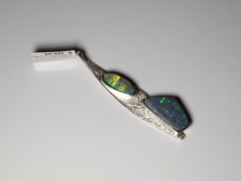 Opal Australien Anhänger Silber