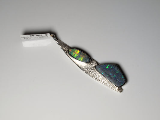Opal Australien Anhänger Silber