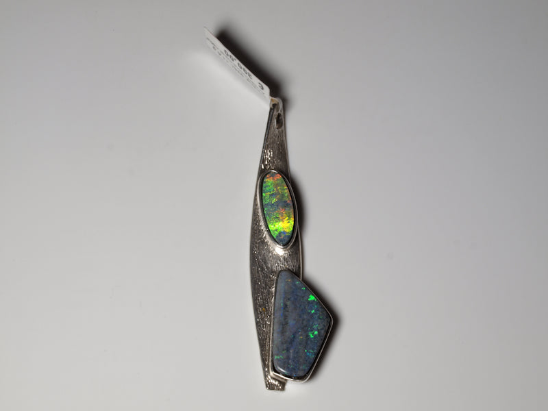 Opal Australien Anhänger Silber