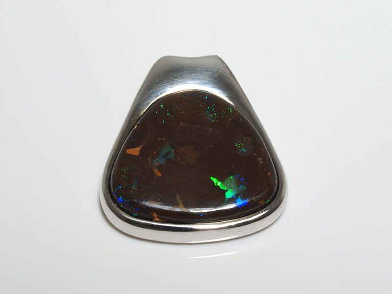 Opal Anhänger Silber mit Opal aus Australien