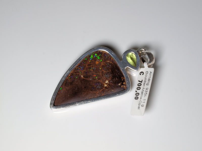 Opal Australien Anhänger Silber