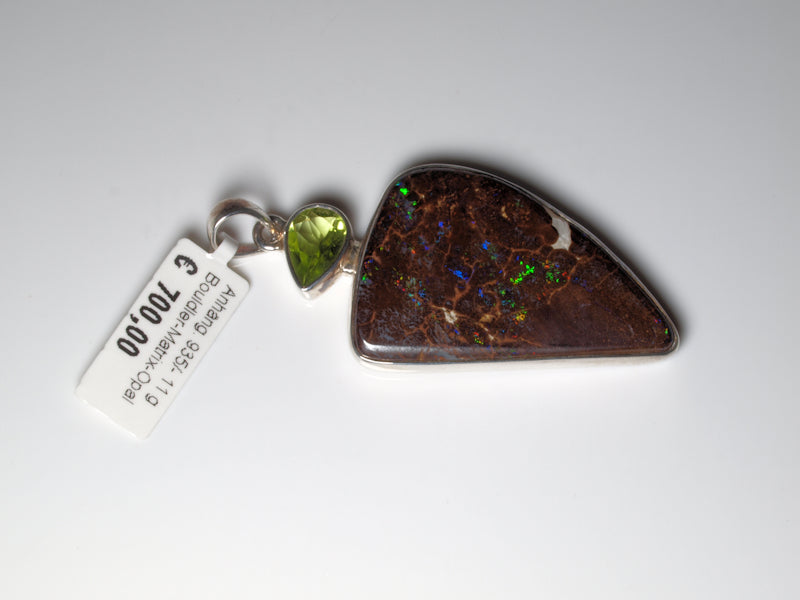 Opal Australien Anhänger Silber