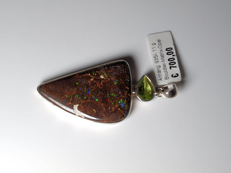 Opal Australien Anhänger Silber