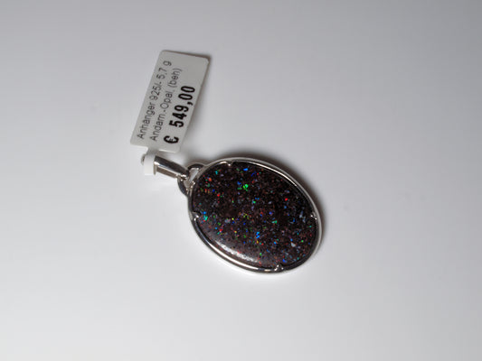 Opal Australien Anhänger Silber