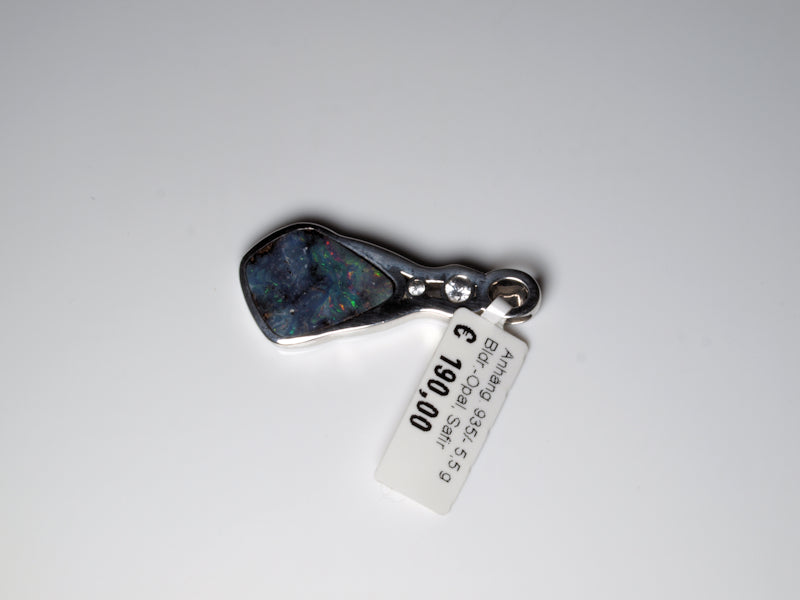 Opal Australien Anhänger Silber