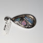 Opalschmuck, Anhänger Silber Boulder Opal Australien