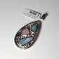Opalschmuck, Anhänger Silber Boulder Opal Australien