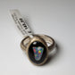 Opal Silberschmuck, Ring aus Silber mit Opal aus Australien