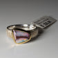 Opal Silberschmuck, Ring aus Silber mit Opal aus Australien