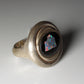 Opal Silberschmuck, Ring aus Silber mit Opal aus Australien