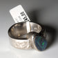 Opal Silberschmuck, Ring aus Silber mit Opal aus Australien