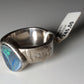 Opal Silberschmuck, Ring aus Silber mit Opal aus Australien