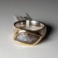 Opal Silberschmuck, Ring aus Silber mit Opal aus Australien