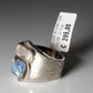 Opal Silberschmuck, Ring aus Silber mit Opal aus Australien
