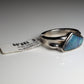Opal Silberschmuck, Ring aus Silber mit Opal aus Australien