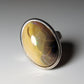 Opal Silberschmuck, Ring aus Silber mit Opal aus Australien