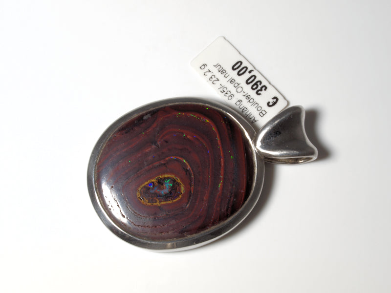 Opalschmuck Anhaenger Silber Opal Australien
