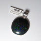 Opalschmuck Anhaenger Silber Opal Australien