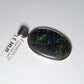 Opalschmuck Anhaenger Silber Opal Australien
