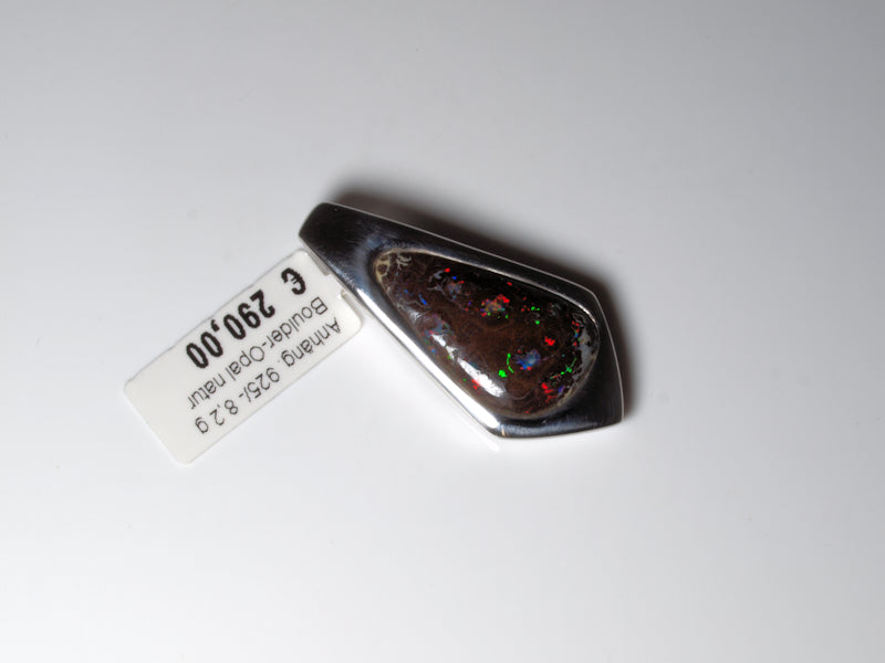 Opalschmuck Anhaenger Silber Opal Australien
