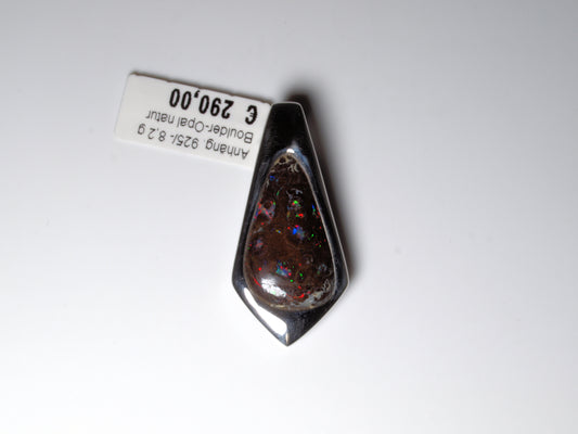 Opalschmuck Anhaenger Silber Opal Australien