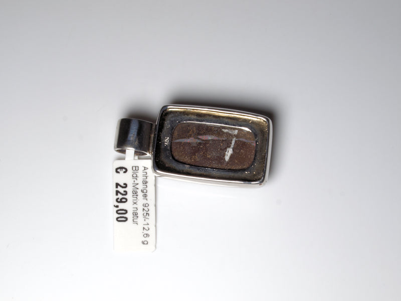 Opalschmuck Anhaenger Silber Opal Australien