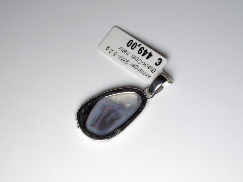 Opalschmuck Anhaenger Silber Opal Australien