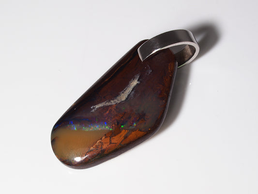 Opalschmuck, Opal Anhänger mit Opal aus Australien