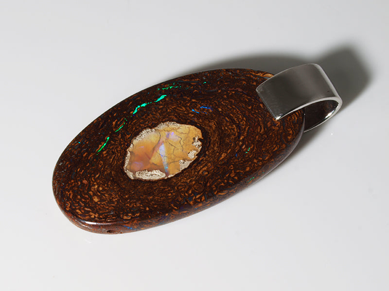 Opalschmuck, Opalanhänger mit Opal aus Australien