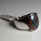 Ring aus Silber mit Opal aus Australien