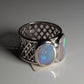 Ring aus Silber mit Opal aus Australien