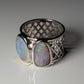 Ring aus Silber mit Opal aus Australien
