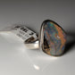 Ring aus Silber mit Opal aus Australien