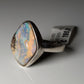 Ring aus Silber mit Opal aus Australien