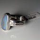 Ring aus Silber mit Opal aus Australien