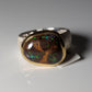 Ring aus Silber mit Opal aus Australien