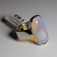 Ring aus Silber mit Opal aus Australien