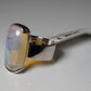 Ring aus Silber mit Opal aus Australien