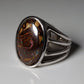 Ring aus Silber mit Opal aus Australien
