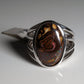 Ring aus Silber mit Opal aus Australien