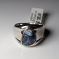 Ring aus Silber mit Opal aus Australien