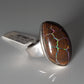Ring aus Silber mit Opal aus Australien