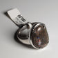 Opalring, Silbering mit Opal aus Australien