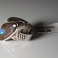 Ring aus Silber mit Opal aus Australien