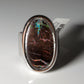 Ring aus Silber mit Opal aus Australien
