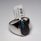 Opalring, Silbering mit Opal aus Australien
