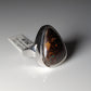 Ring aus Silber mit Opal aus Australien