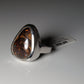 Ring aus Silber mit Opal aus Australien