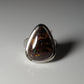 Ring aus Silber mit Opal aus Australien
